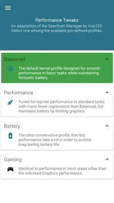 SmartPack-Kernel Manager android App screenshot 2